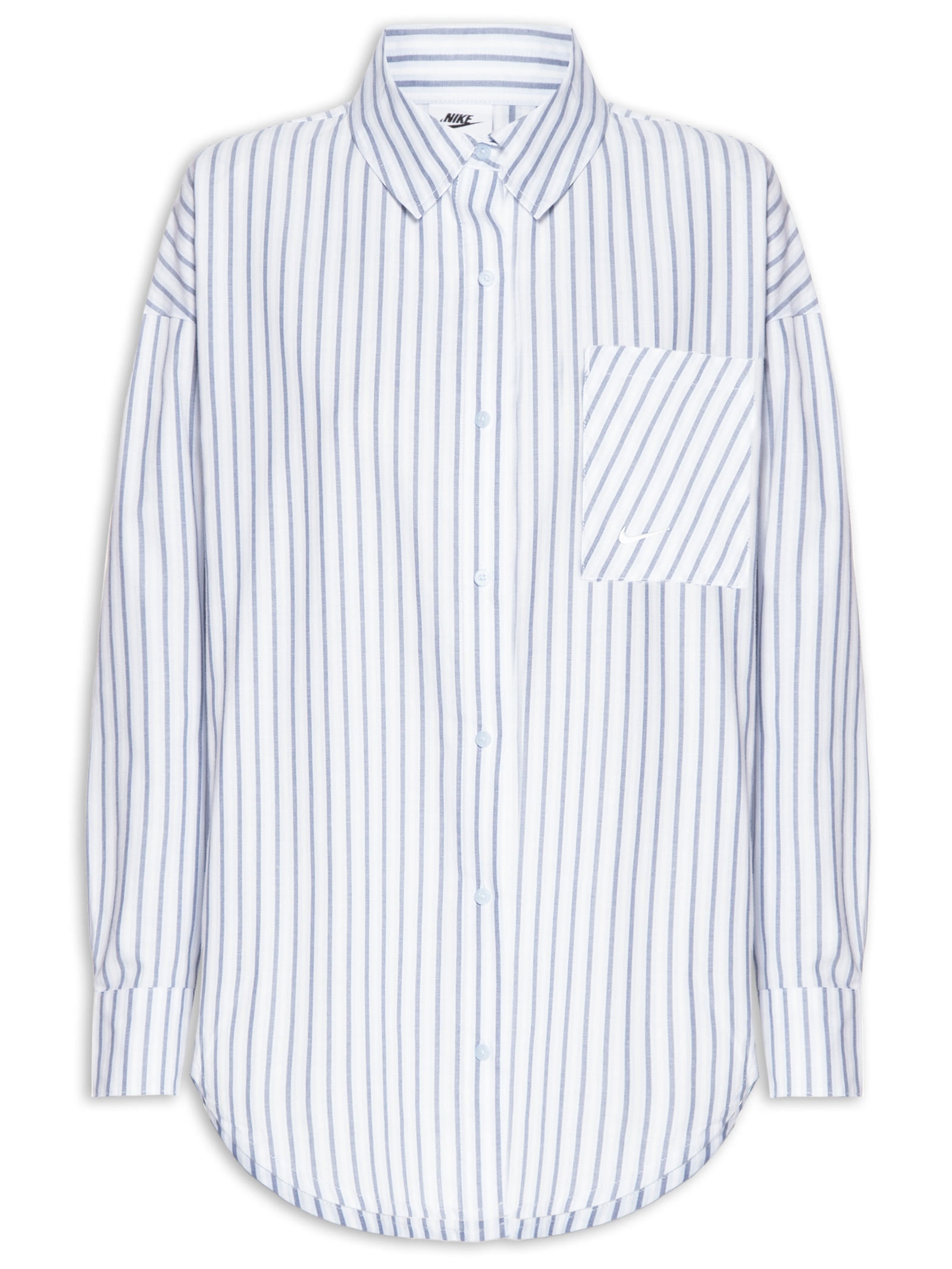 Camisa Feminina W Nsw Ofln Azul Nike