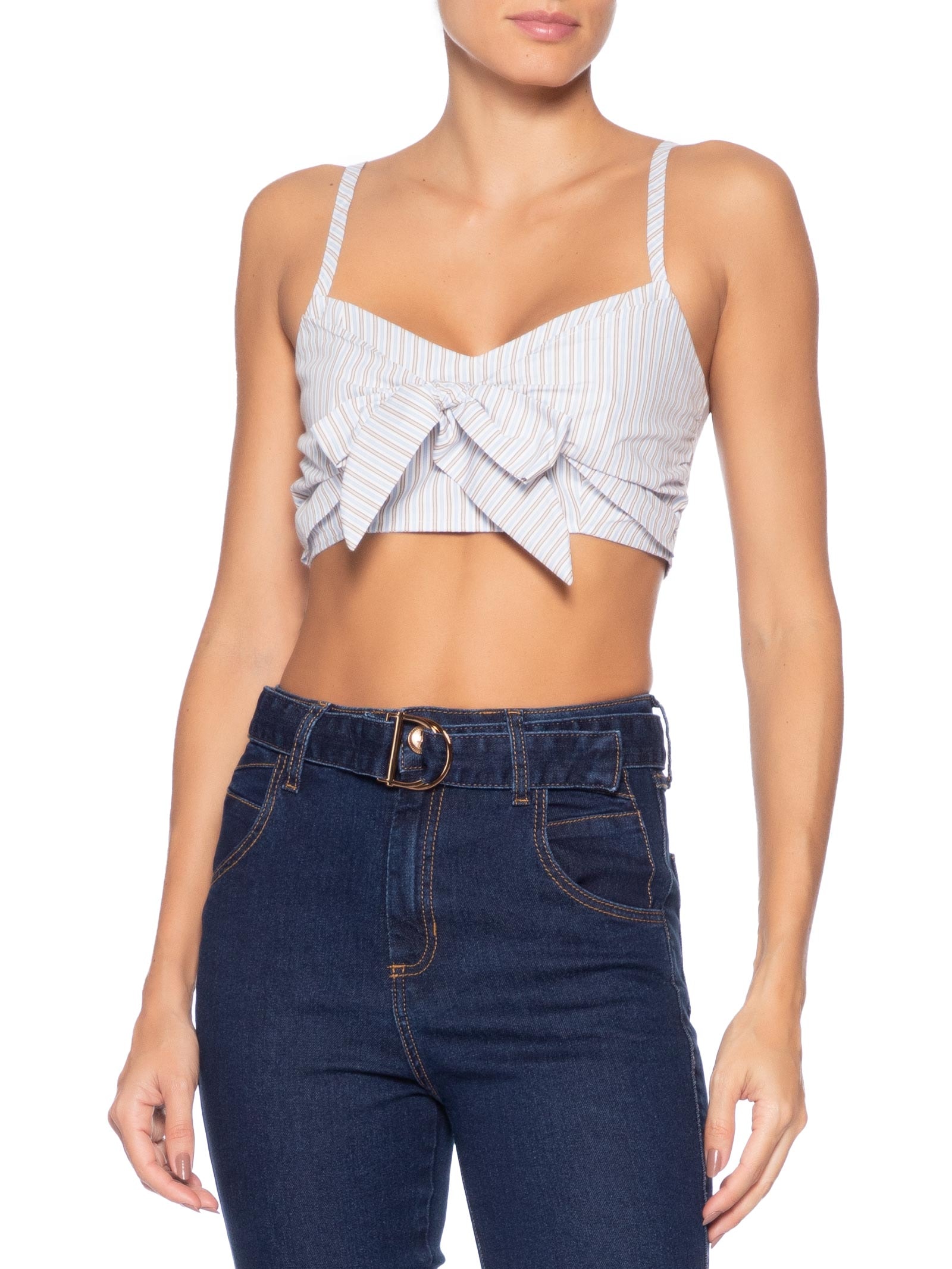 Camisa Feminina Zelia Azul Le Lis