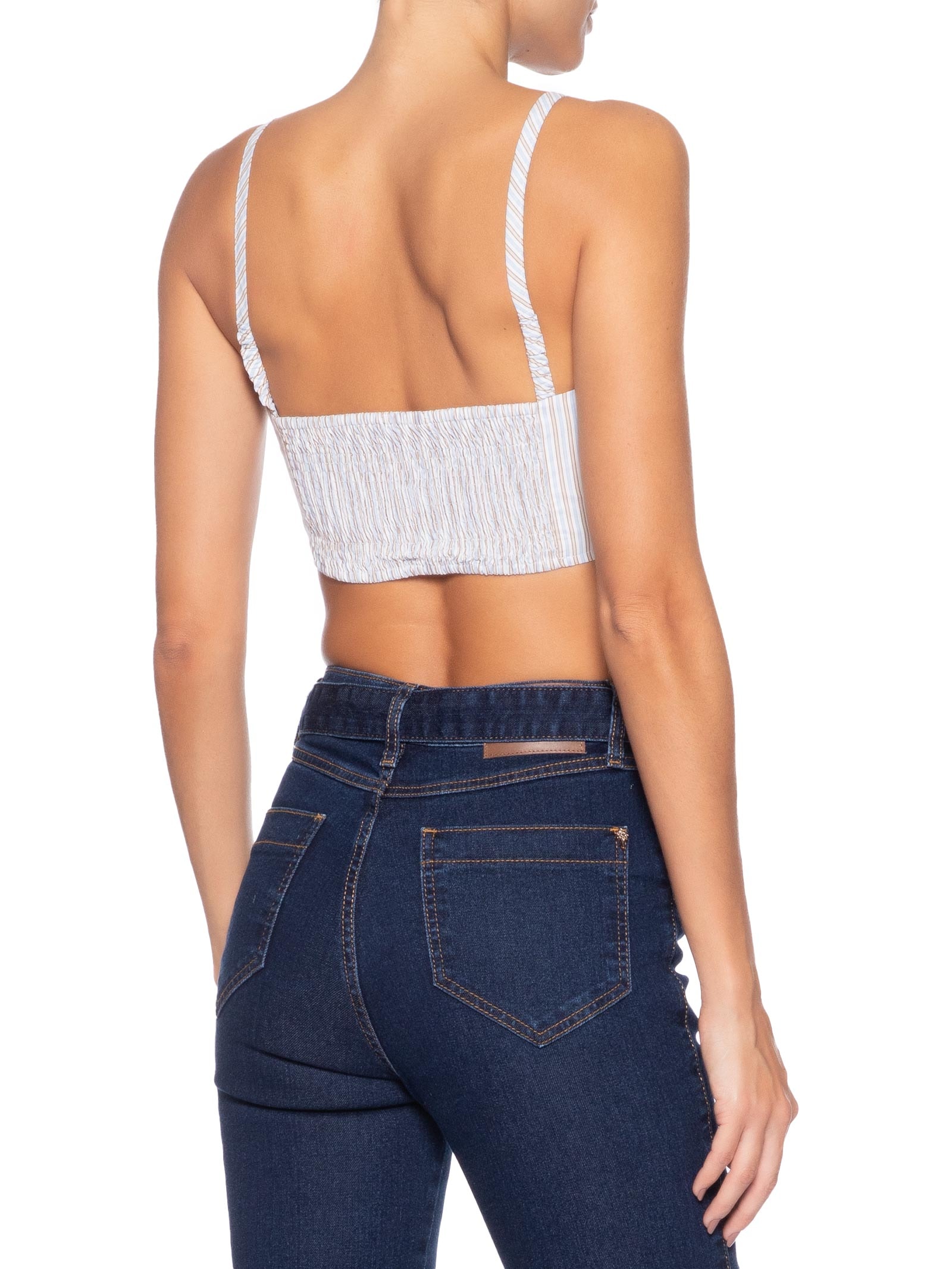 Camisa Feminina Zelia Azul Le Lis