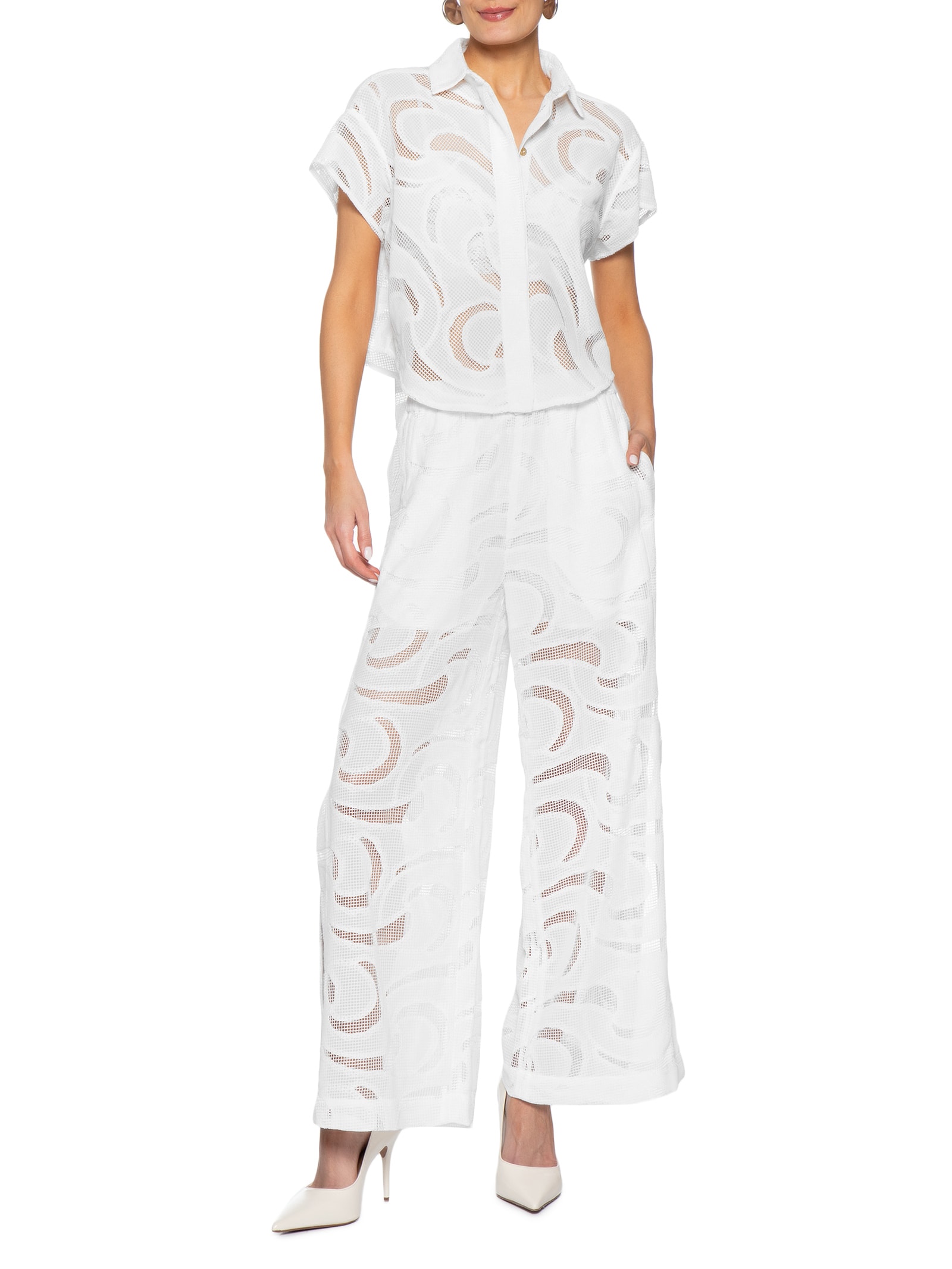 Camisa Feminina Zoe Branco Le Lis