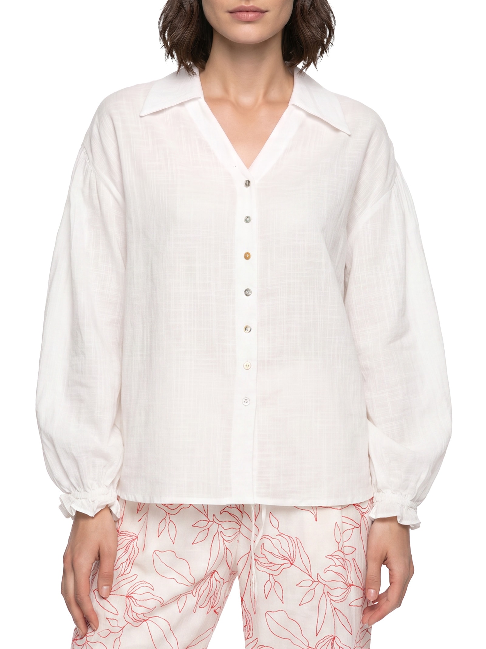 Camisa Feminina  – Branco Colcci