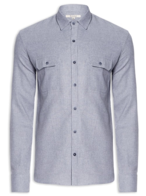 Camisa Flanela Oregon – Cinza