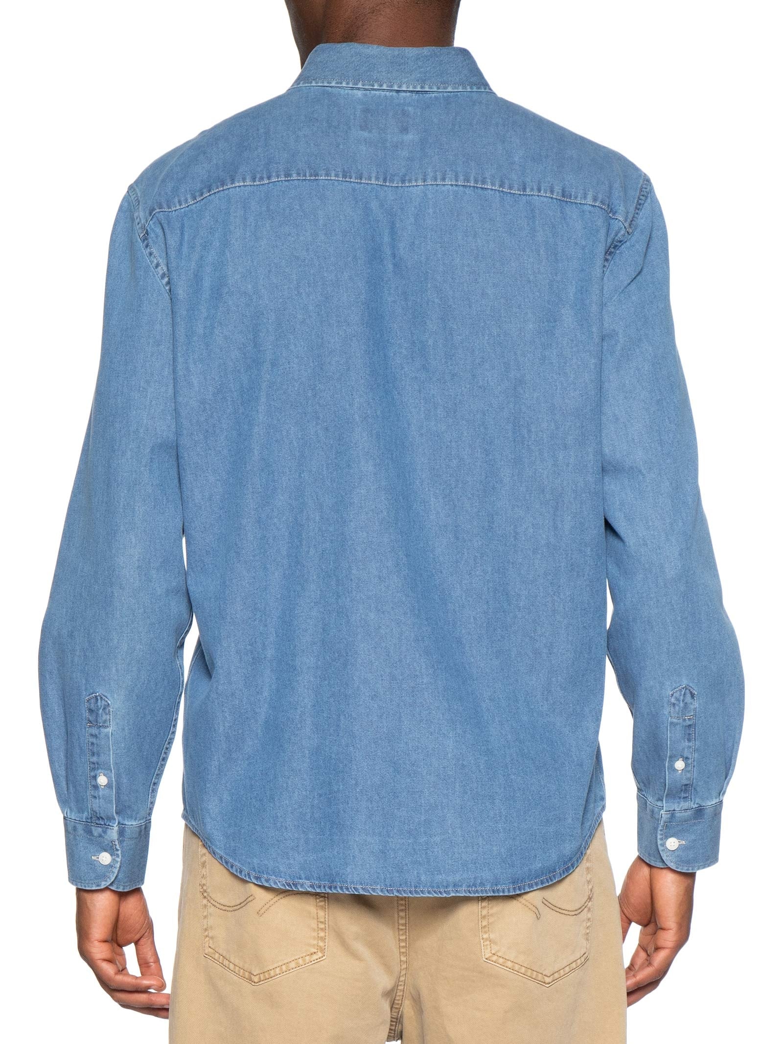 Camisa Jeans Authentic Button Down Azul Levi's
