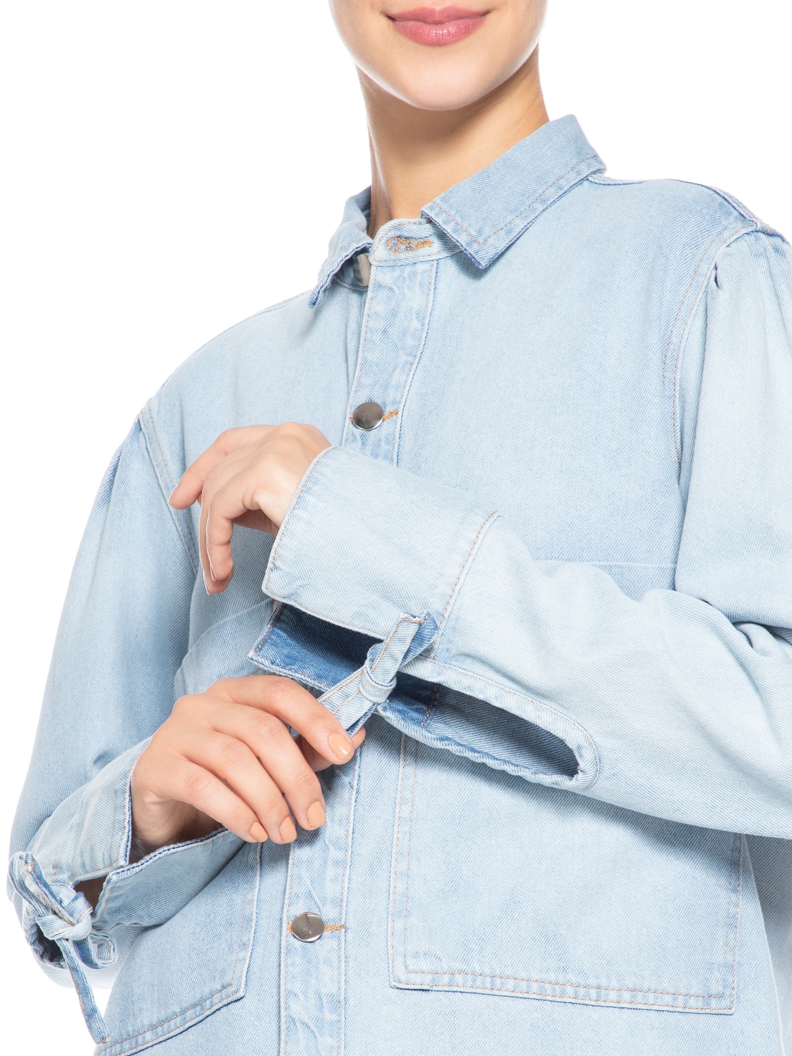 Camisa Jeans Azul Farm