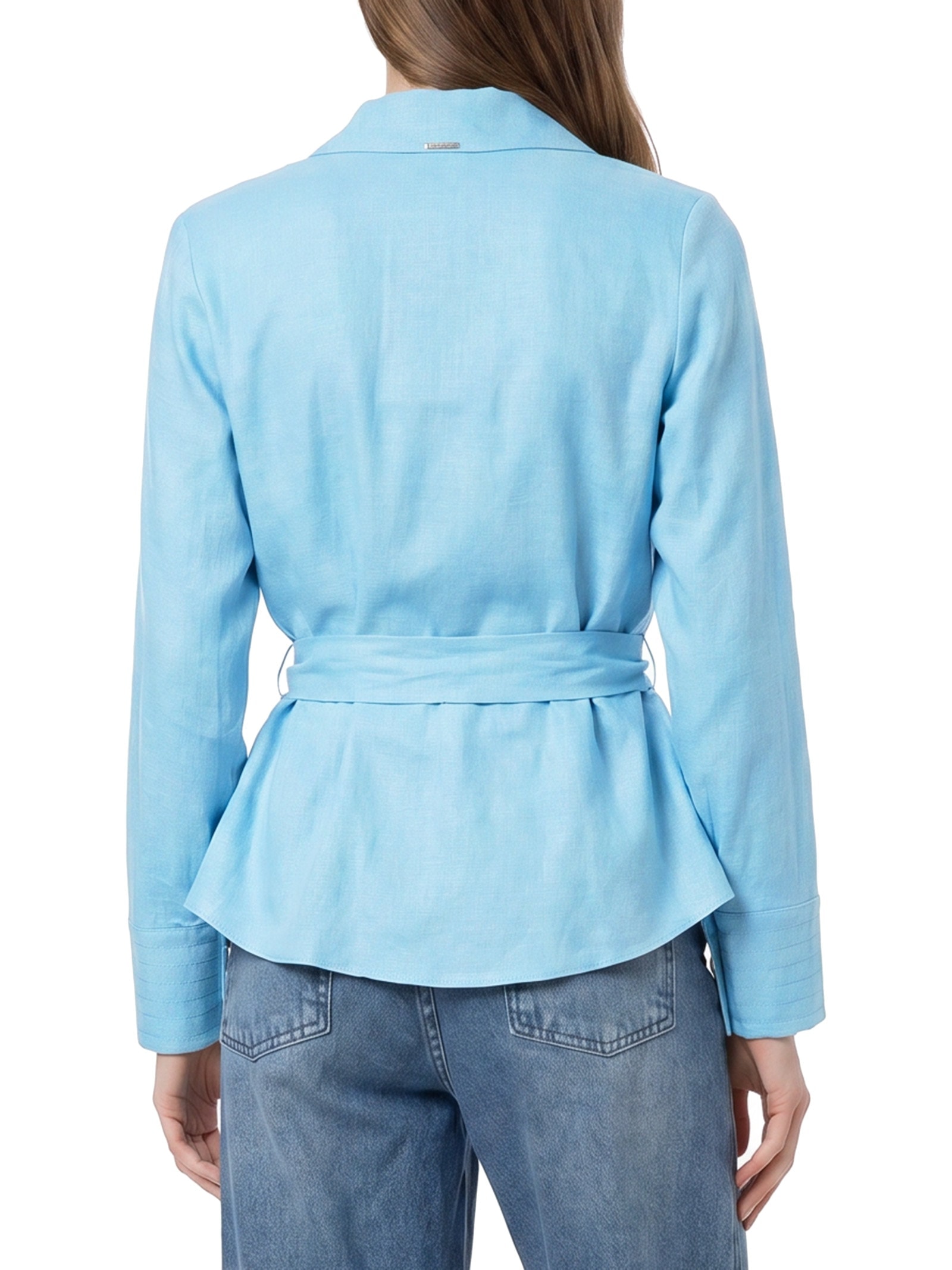 Camisa Linho Marrakesh Feminina – Azul Lez A Lez
