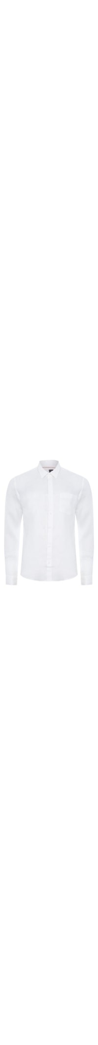 Camisa Masc Classic Linen Ml - Branco