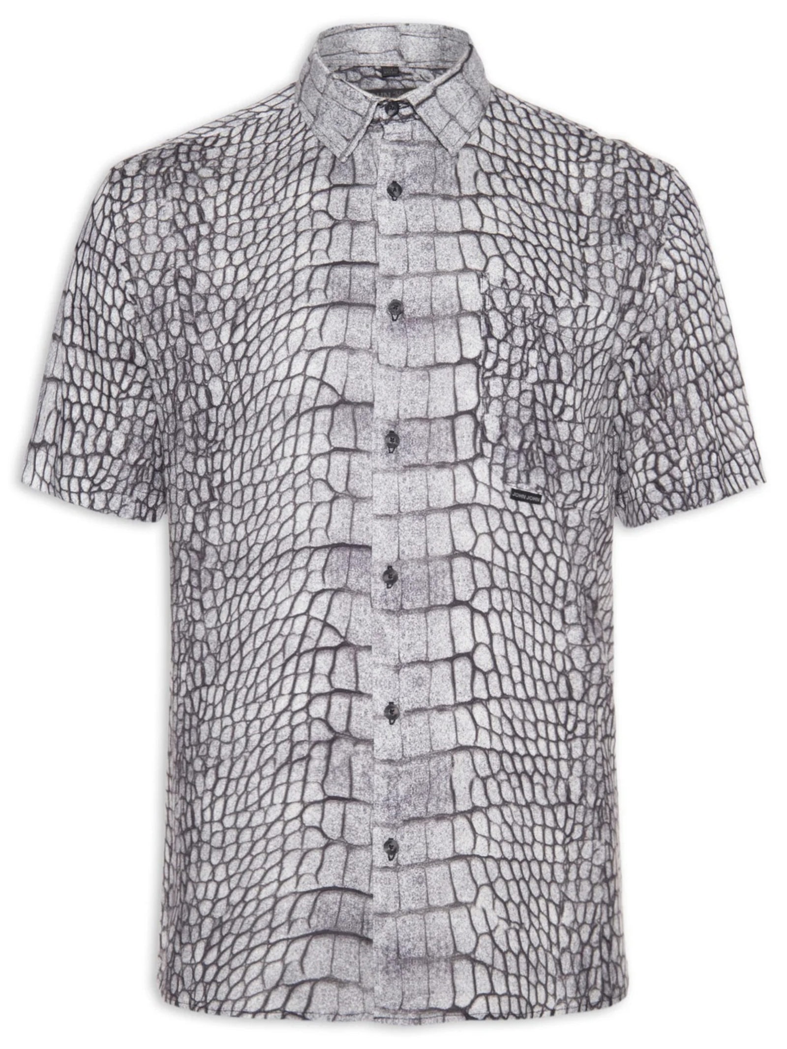 Camisa Masculina Albine Animal Print John John