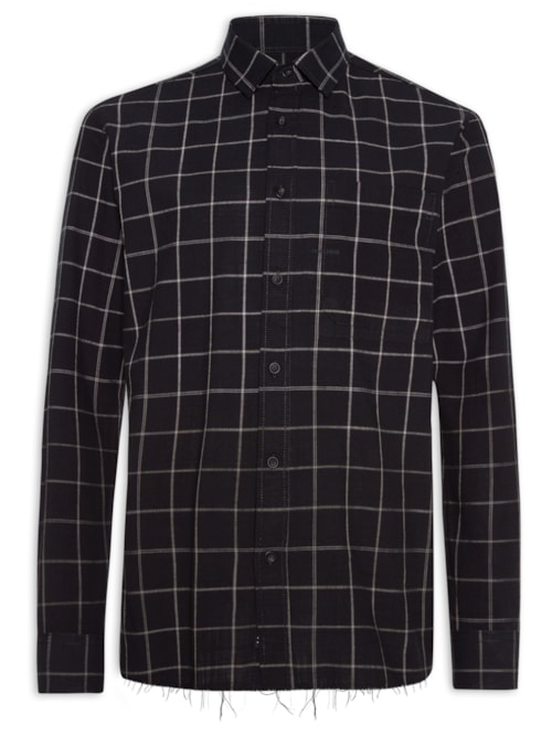 Camisa Masculina Alex - Preto