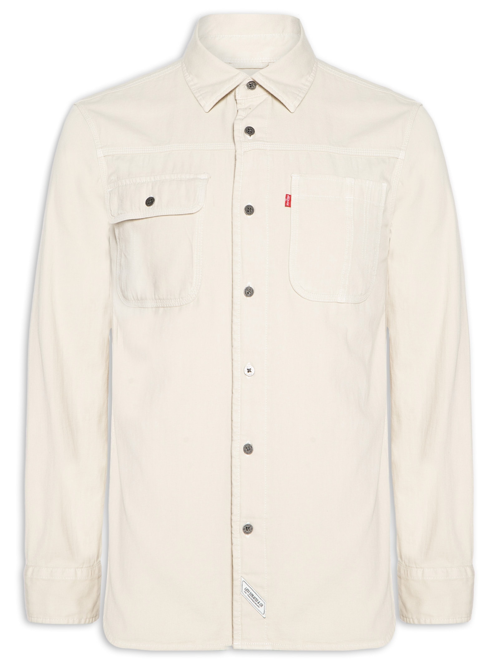 Camisa Masculina Auburn Worker Cinza Levi's
