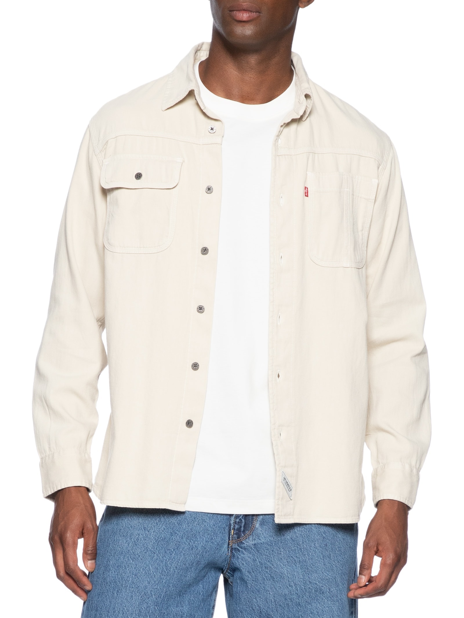 Camisa Masculina Auburn Worker Cinza Levi's