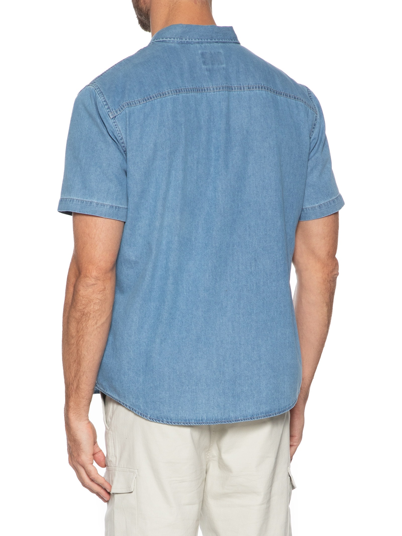 Camisa Masculina Authentic Button Down Azul Levi's