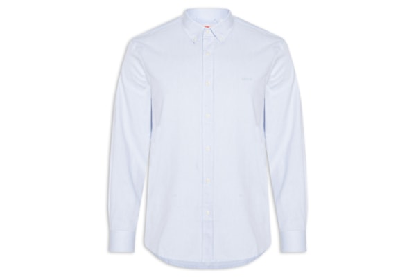 Camisa Masculina Authentic Button Down - Azul