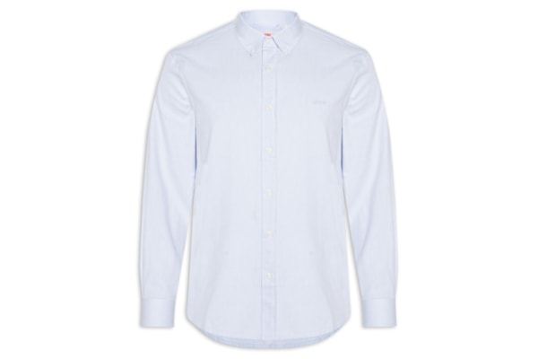 Camisa Masculina Authentic Button Down - Azul