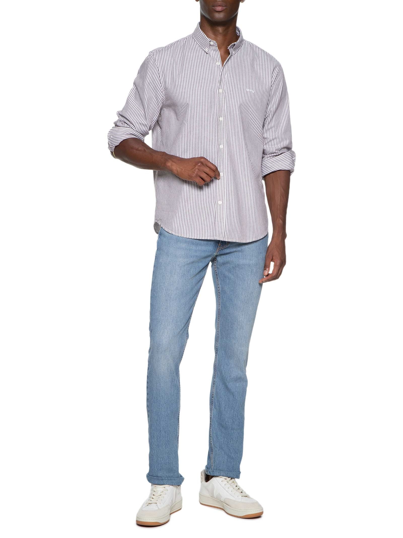 Camisa Masculina Authentic Button Down Branco Levi's