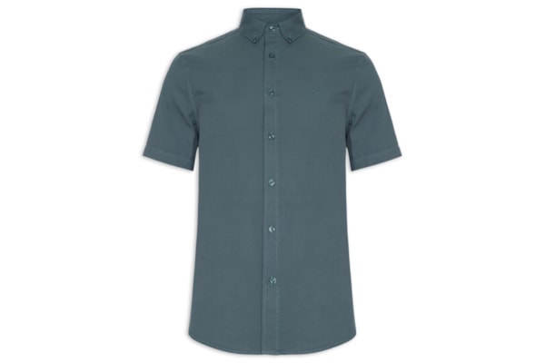 Camisa Masculina Authentic Button Down - Verde