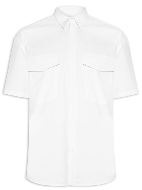 Camisa Masculina Barcelona – Branco