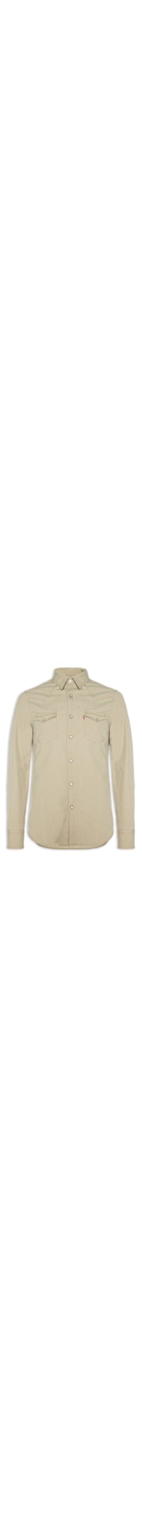 Camisa Masculina Barstow Western Standard - Bege