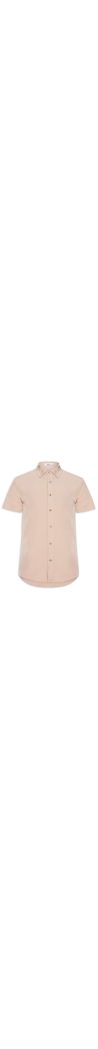 Camisa Masculina Básica - Bege