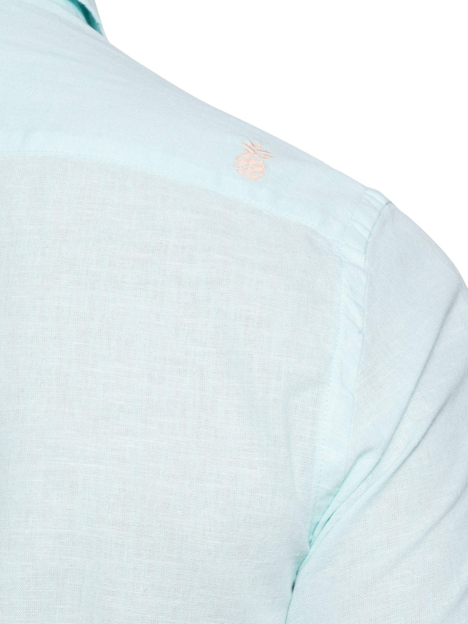 Camisa Masculina Blend Linen Verde Pineapple