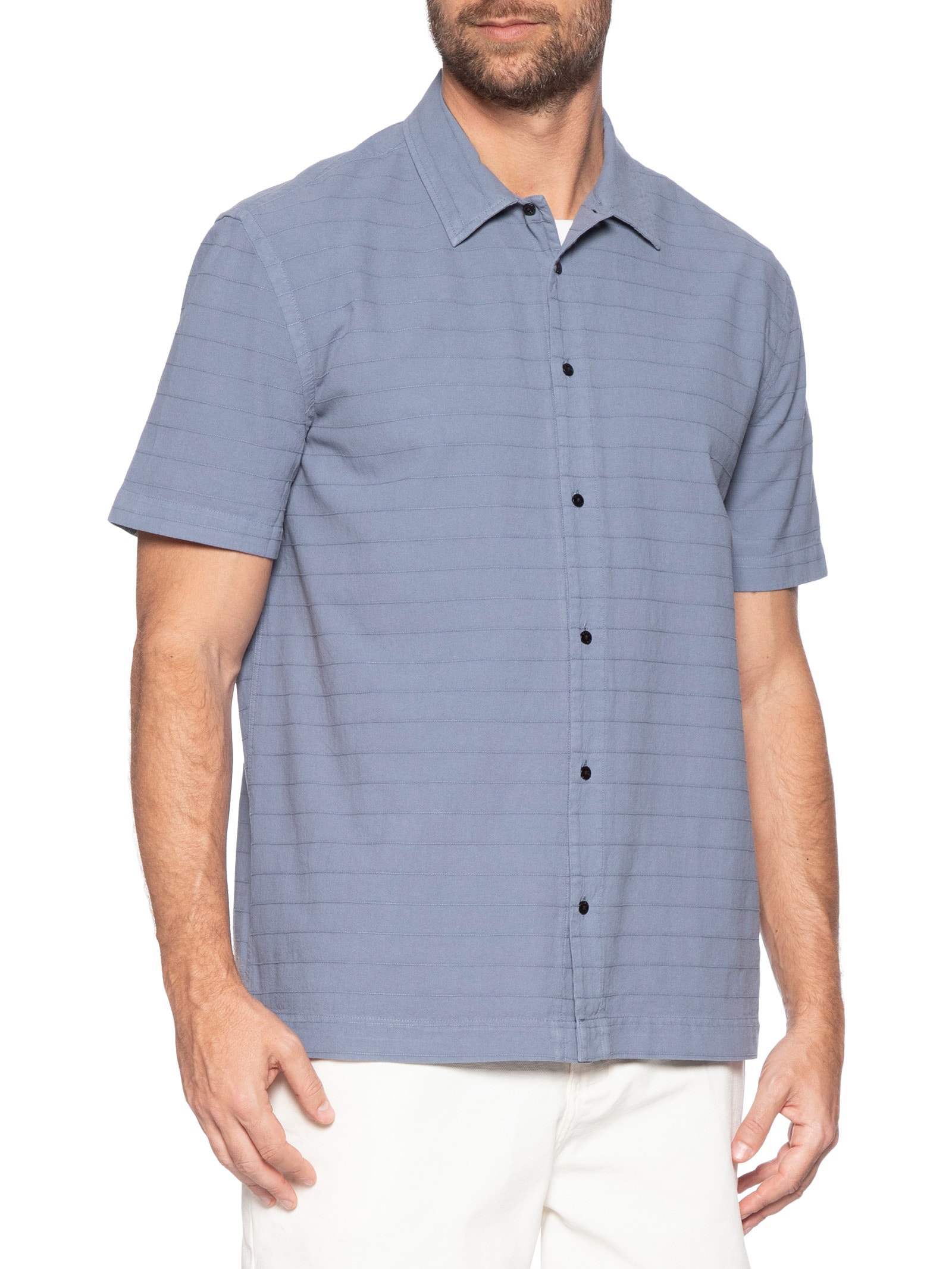 Camisa Masculina Caiçara Mc Azul Osklen