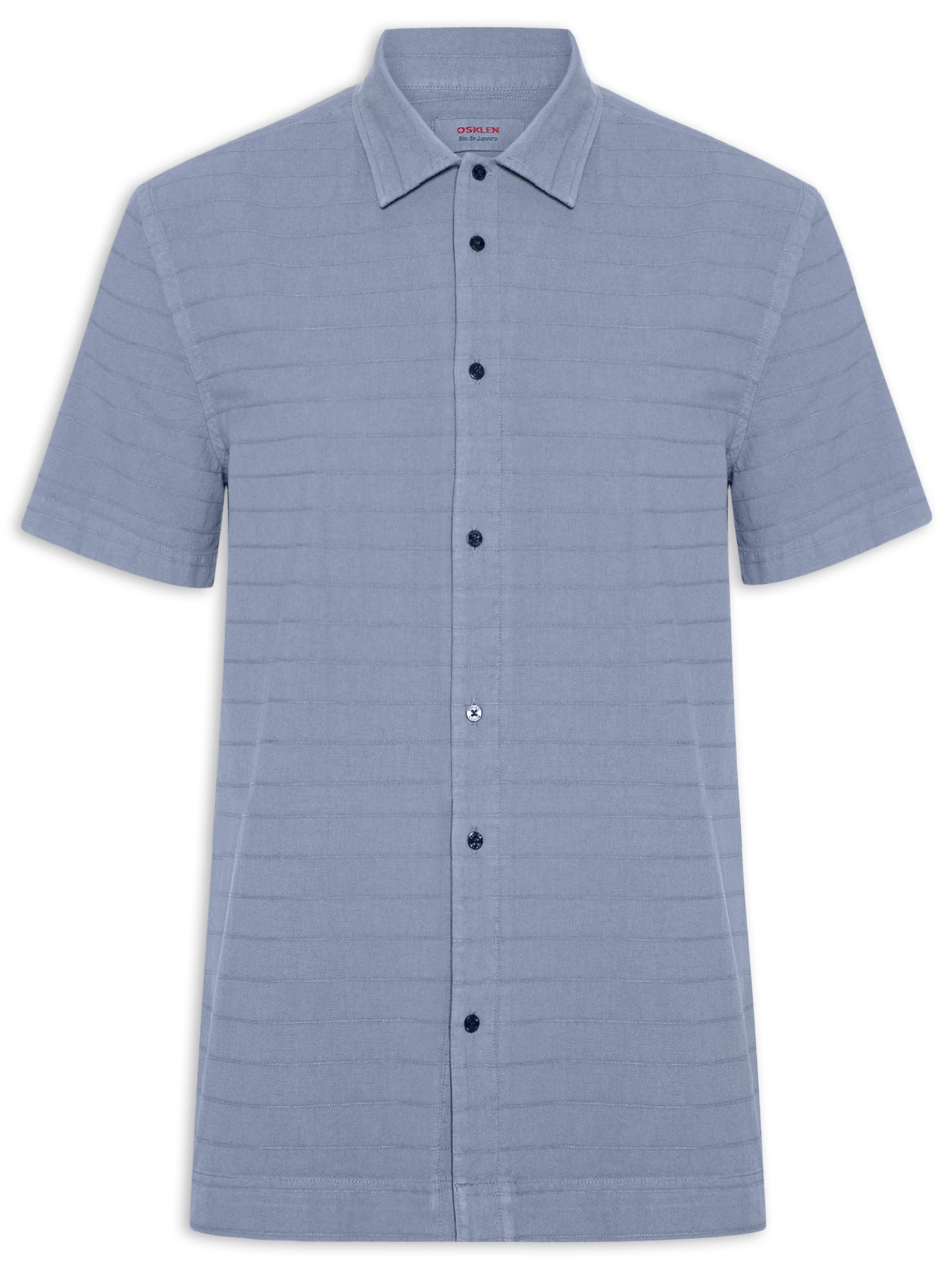 Camisa Masculina Caiçara Mc Azul Osklen