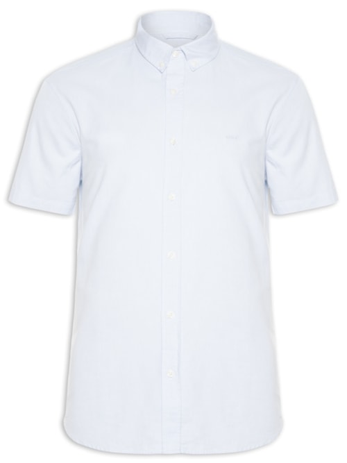 Camisa Masculina Casual Authentic Button – Azul