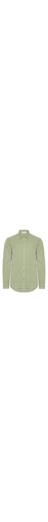 Camisa Masculina Casual Básica - Verde