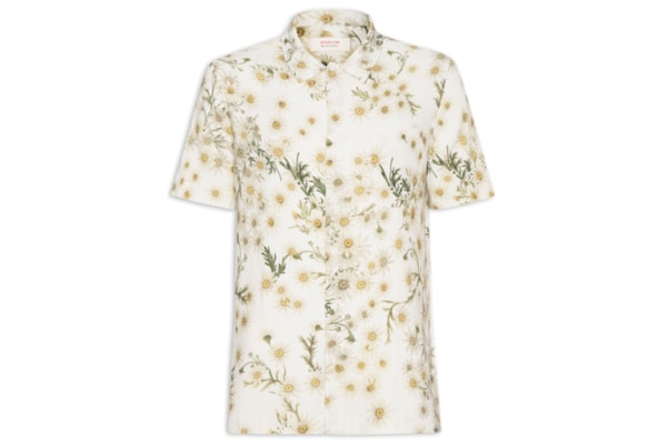 Camisa Masculina Casual Daisy Light - Branco