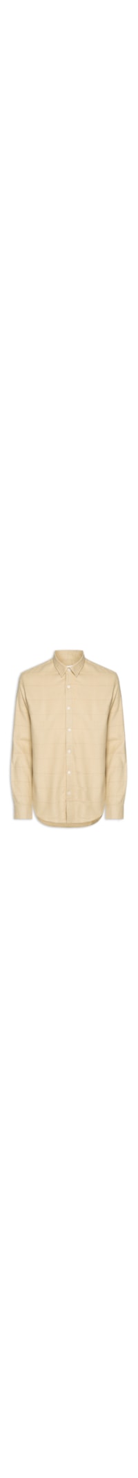 Camisa Masculina Casual Flanela Xadrez Suiça - Bege