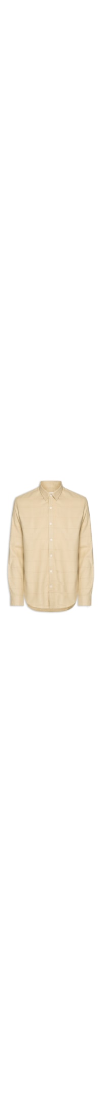 Camisa Masculina Casual Flanela Xadrez Suiça - Bege