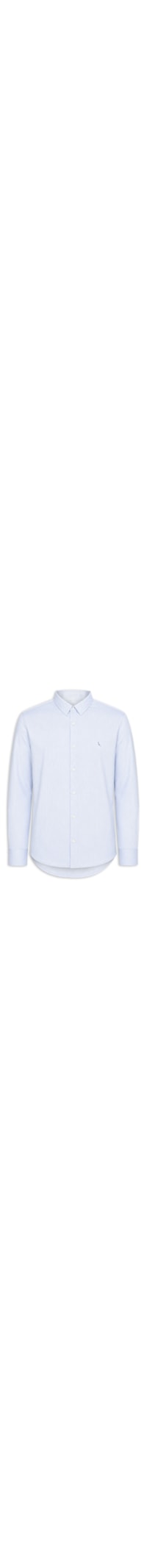 Camisa Masculina Casual Manga Longa Kiro - Azul