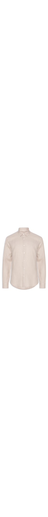 Camisa Masculina Casual Manga Longa Linen New - Rosa