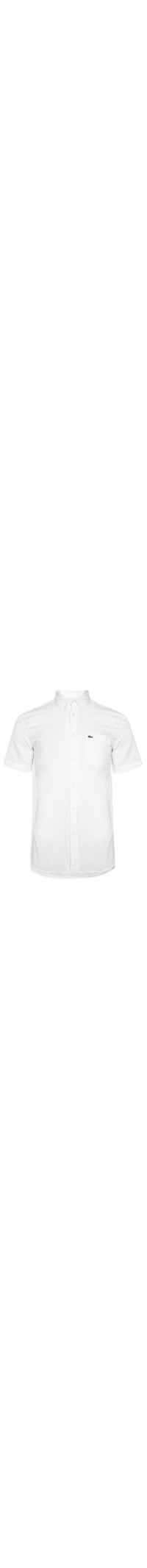 Camisa Masculina Casual Regular Fit Em Oxford - Branco