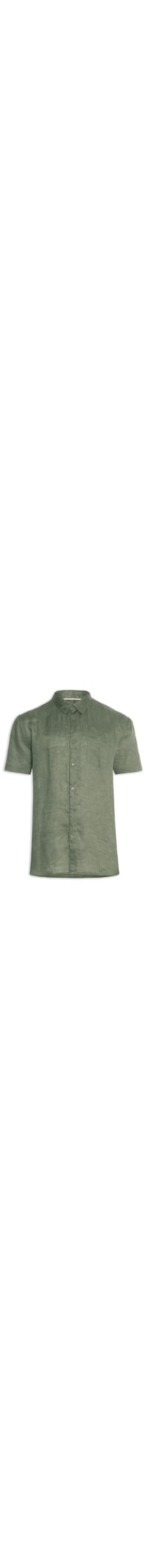 Camisa Masculina Classic Linen - Verde