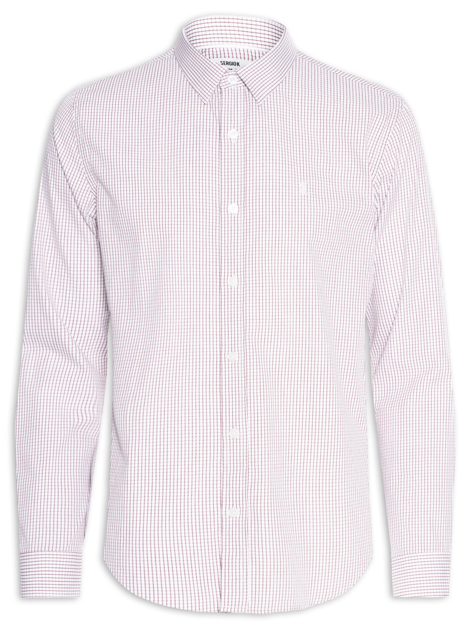 Camisa Masculina Classic Milano – Vermelho Sergio K