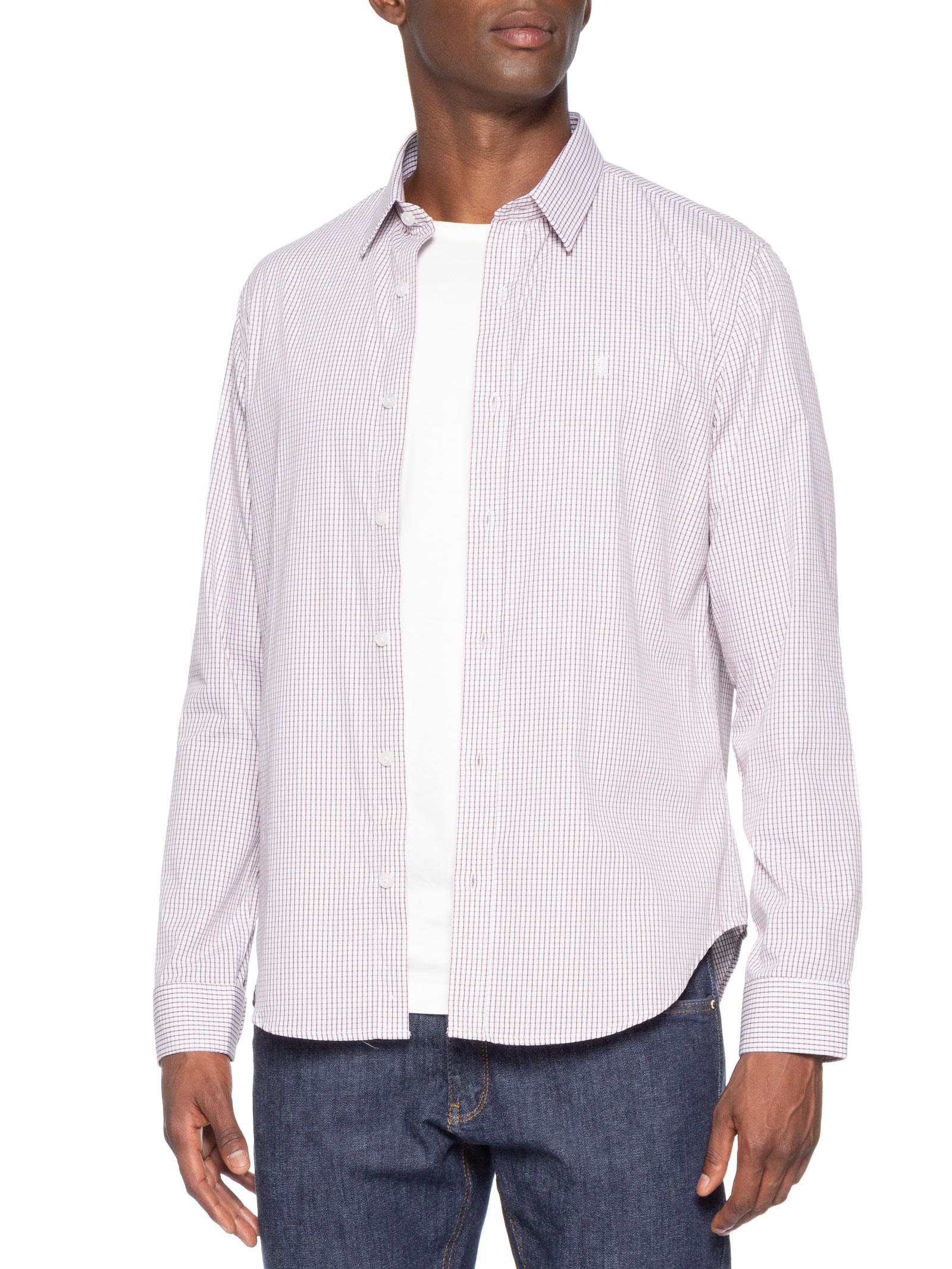 Camisa Masculina Classic Milano – Vermelho Sergio K