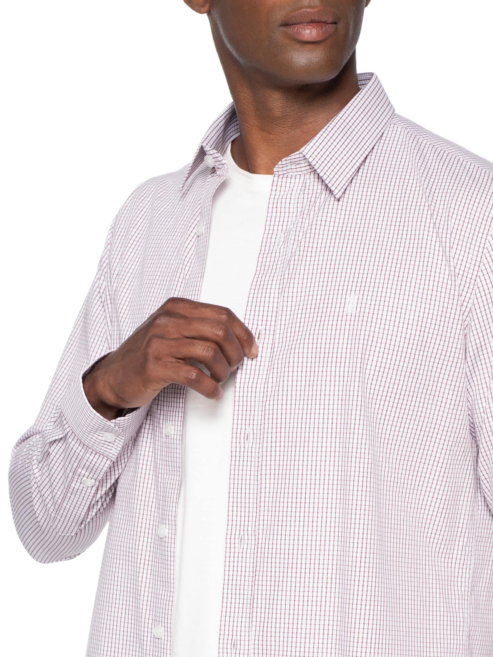 Camisa Masculina Classic Milano – Vermelho Sergio K