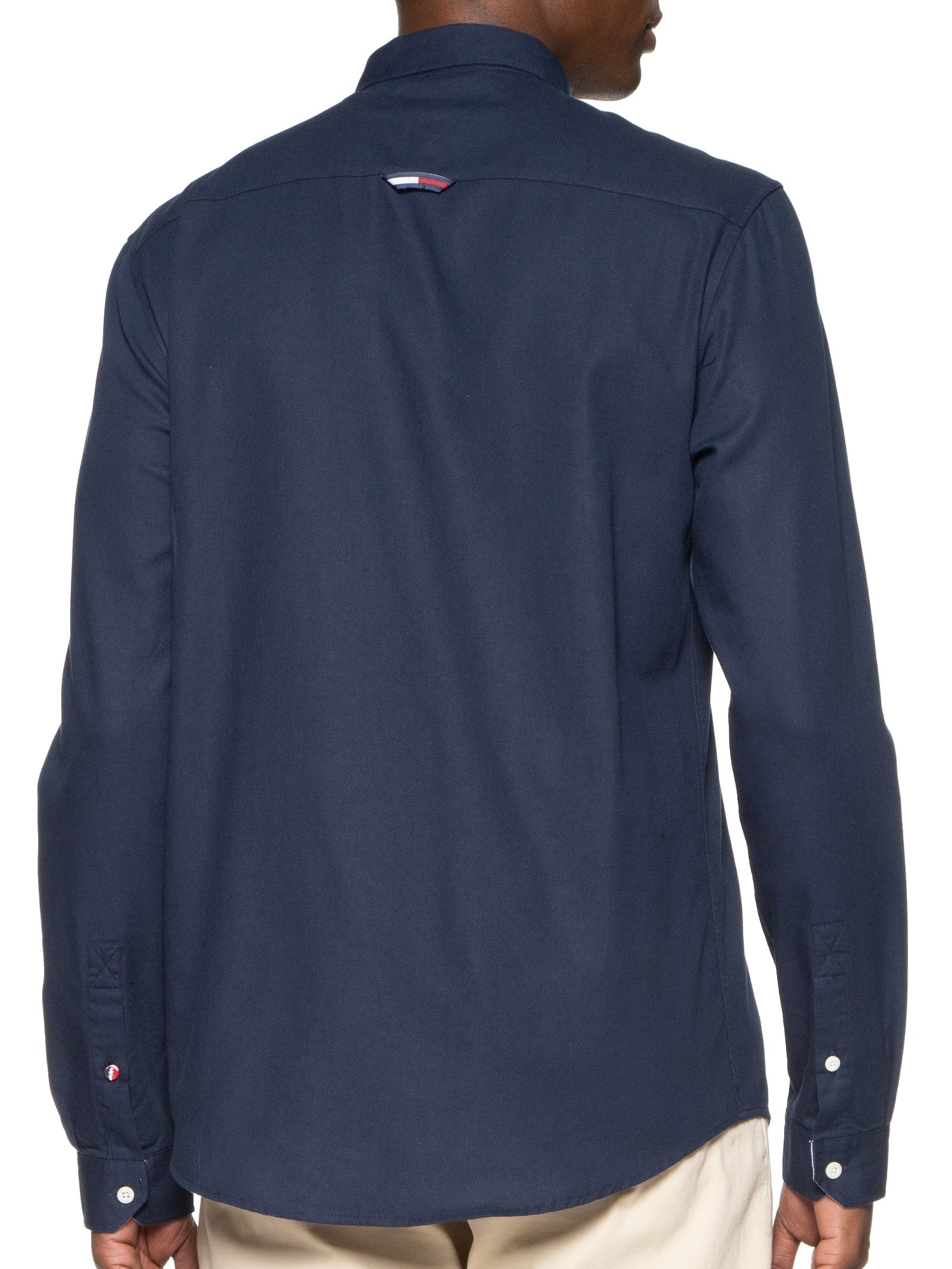 Camisa Masculina Classic Oxford Shirt - Tommy Jeans - Azul