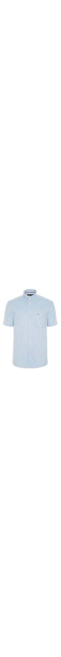 Camisa Masculina Classic Poplin – Azul