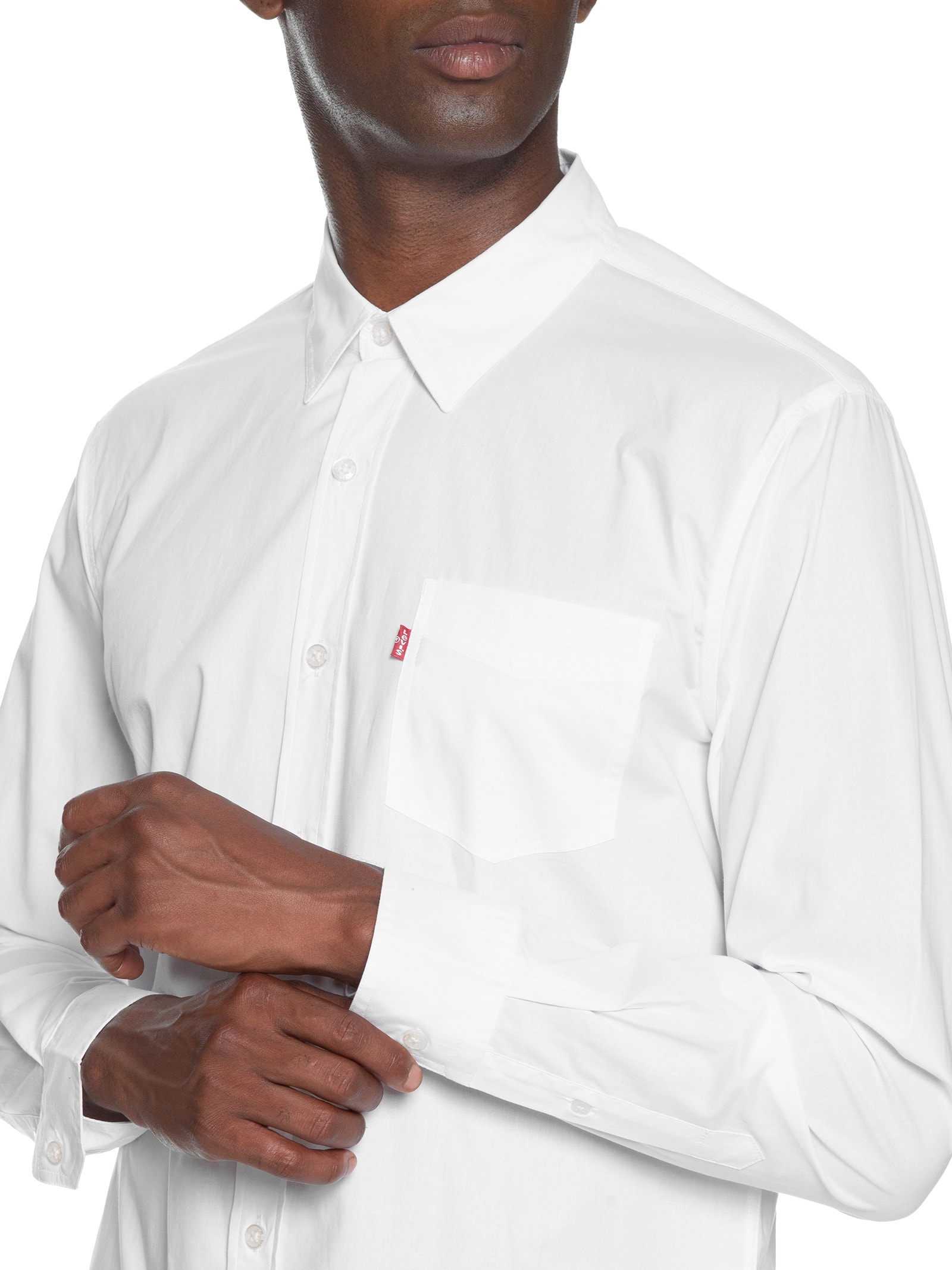 Camisa Masculina Classic Sunset 1 Pocket Standard Branco Levi's