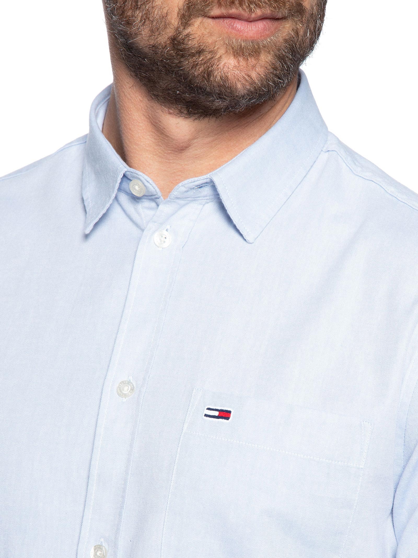 Camisa Masculina Classics Oxford Azul Tommy Jeans