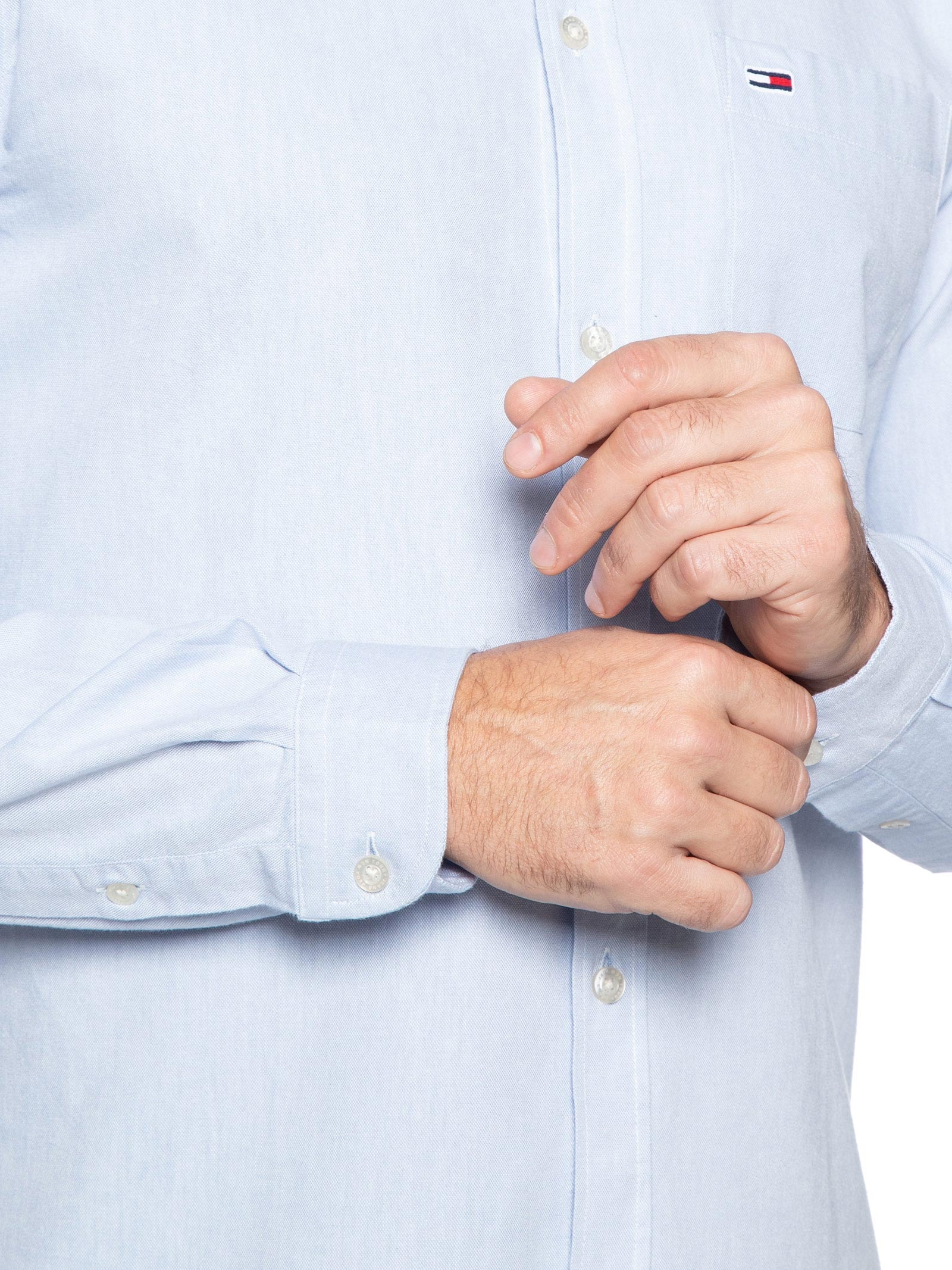 Camisa Masculina Classics Oxford Azul Tommy Jeans