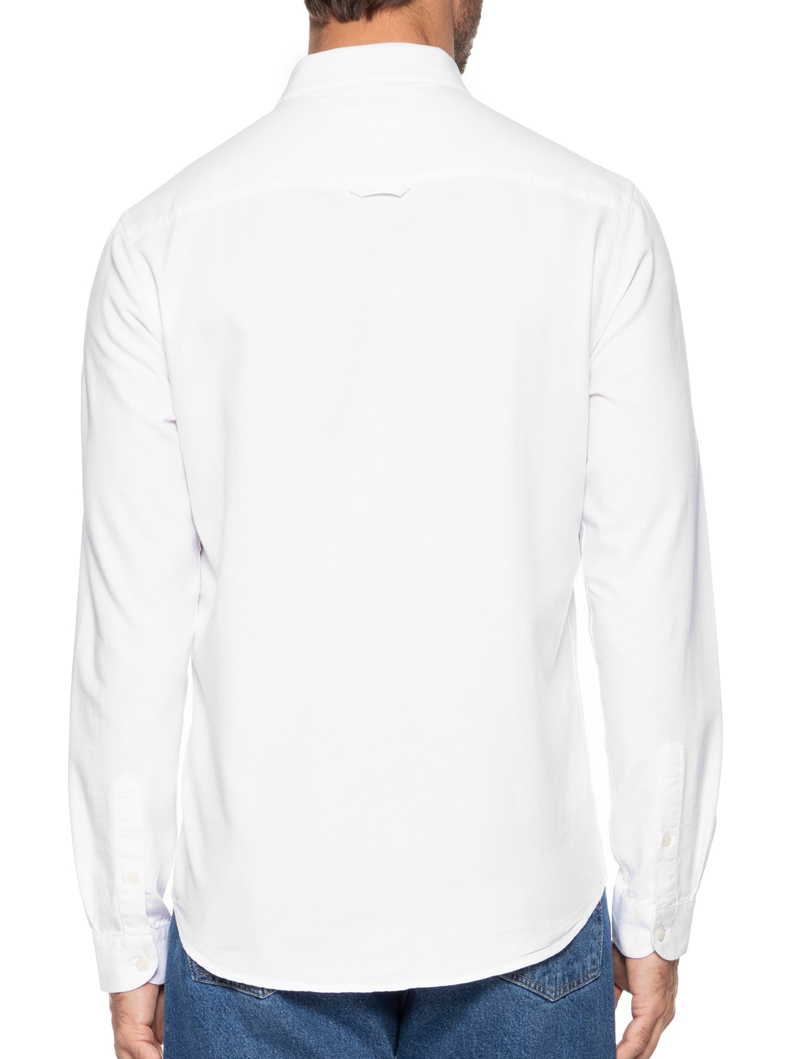 Camisa Masculina Classics Oxford Shirt Branco Tommy Jeans