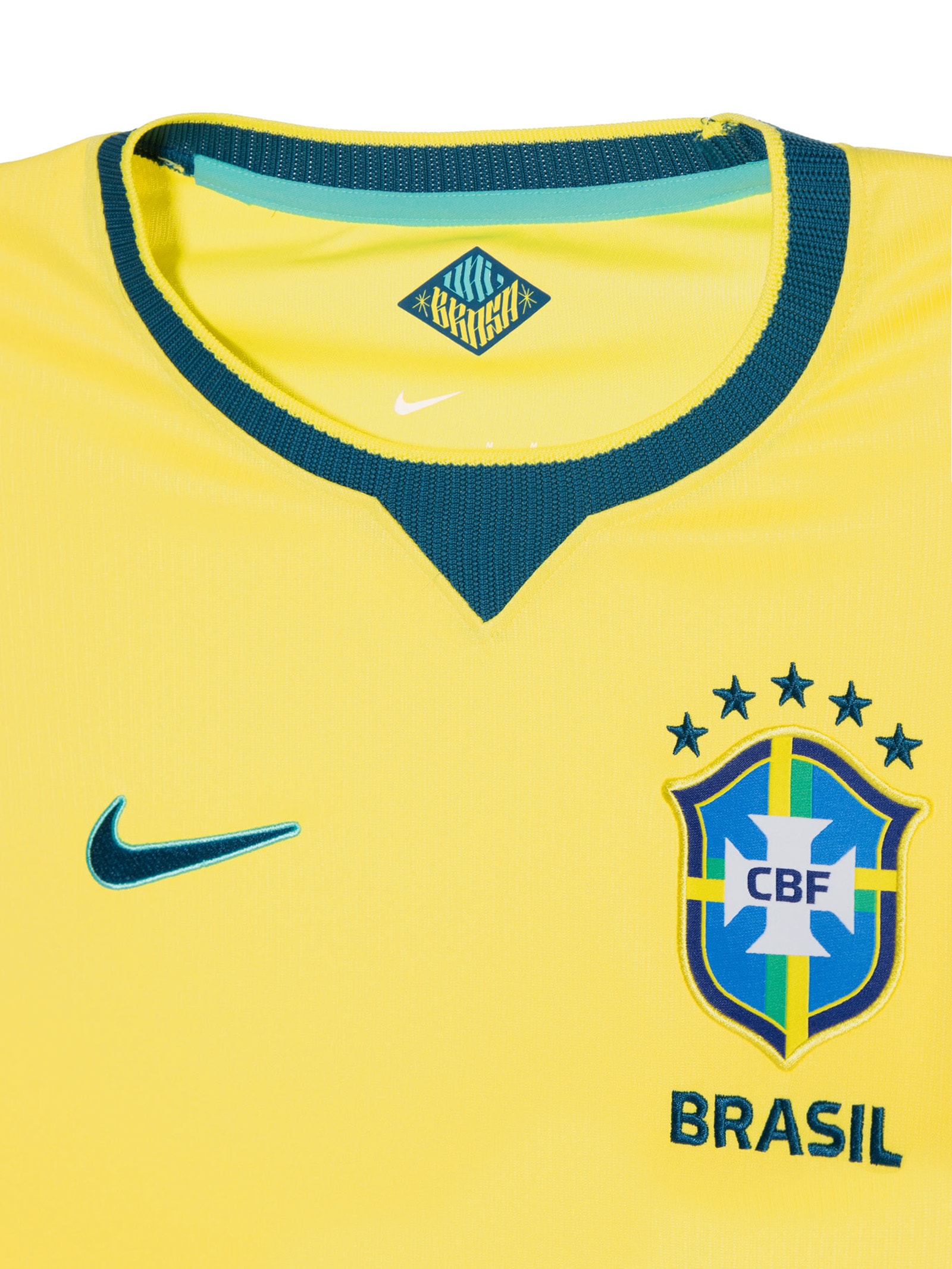 Camisa Masculina Copa Brasil Nike I 2026/27 Torcedor Pro Amarelo Nike