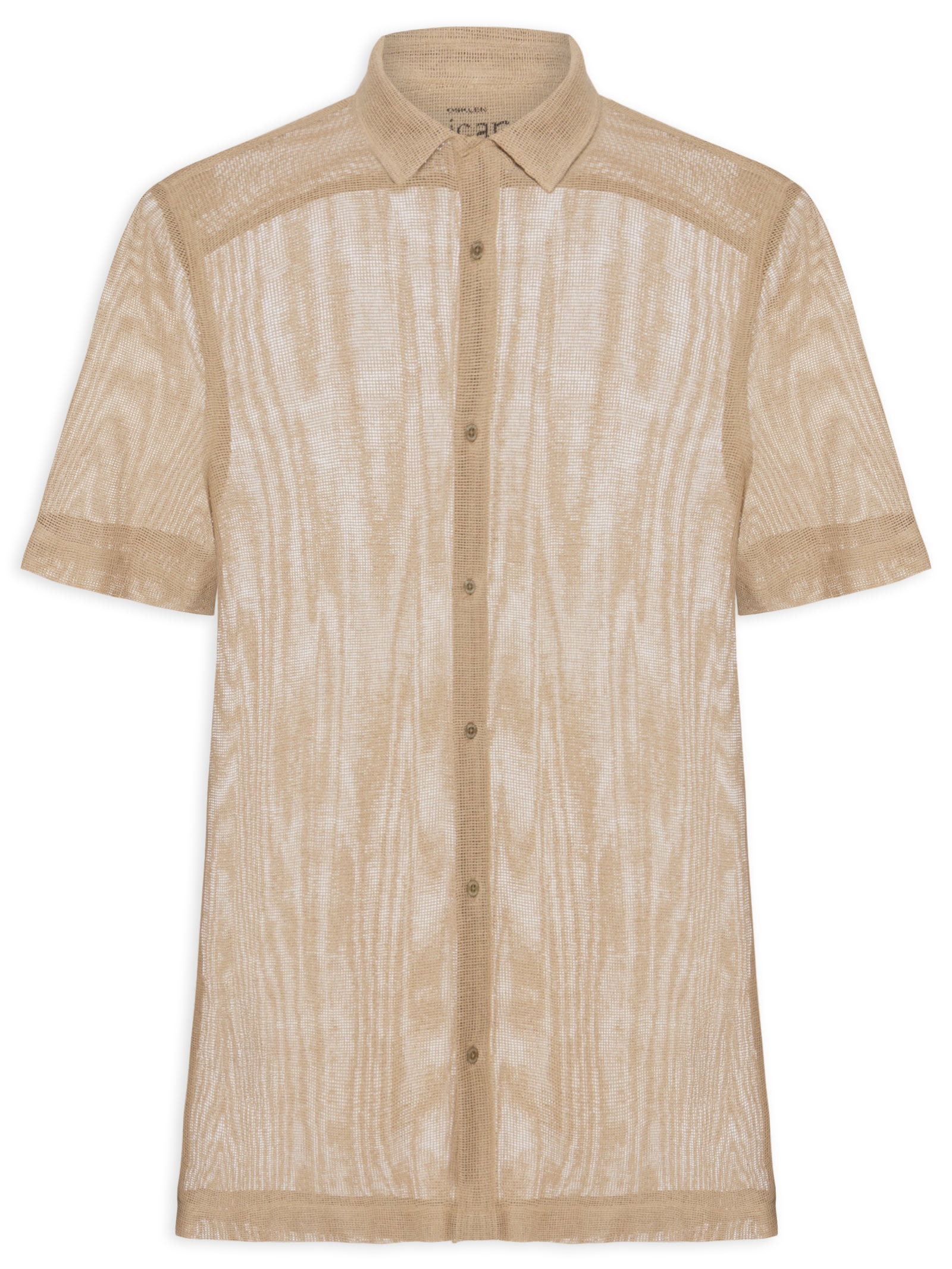 Camisa Masculina Cotton Caiçara Bege Osklen