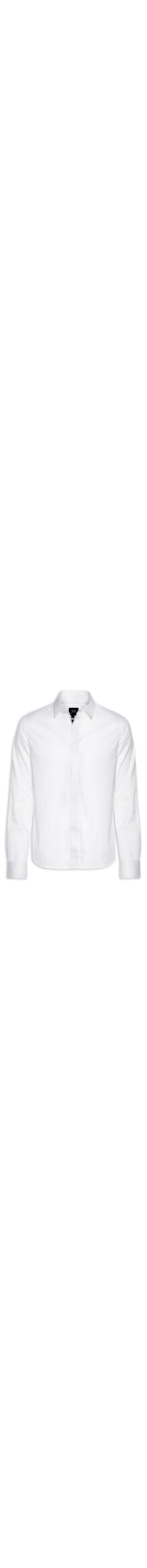 Camisa Masculina De Tecido Plano - Off White