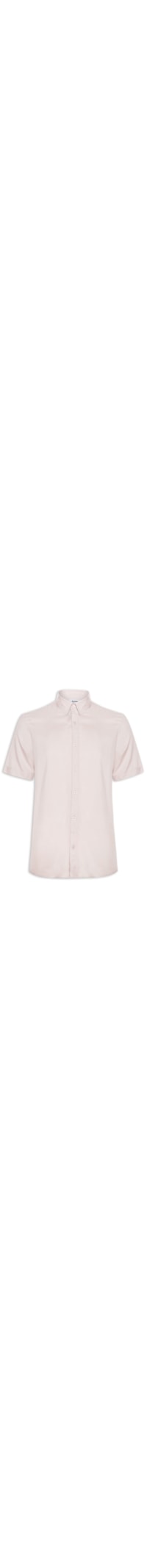 Camisa Masculina De Viscose Manga Curta - Cinza