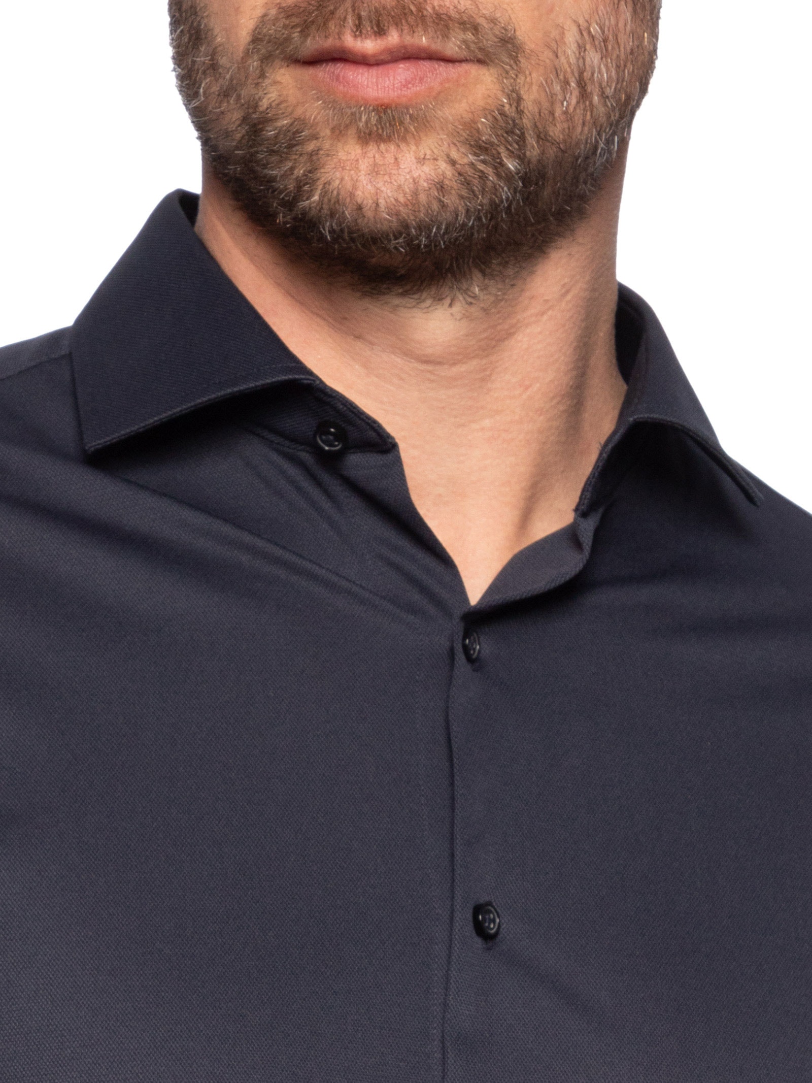 Camisa Masculina Easy Care Tecnológica Slim Fit Azul '2 Essential