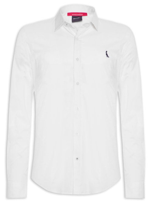 CAMISA MASCULINA ENXUTO – BRANCO