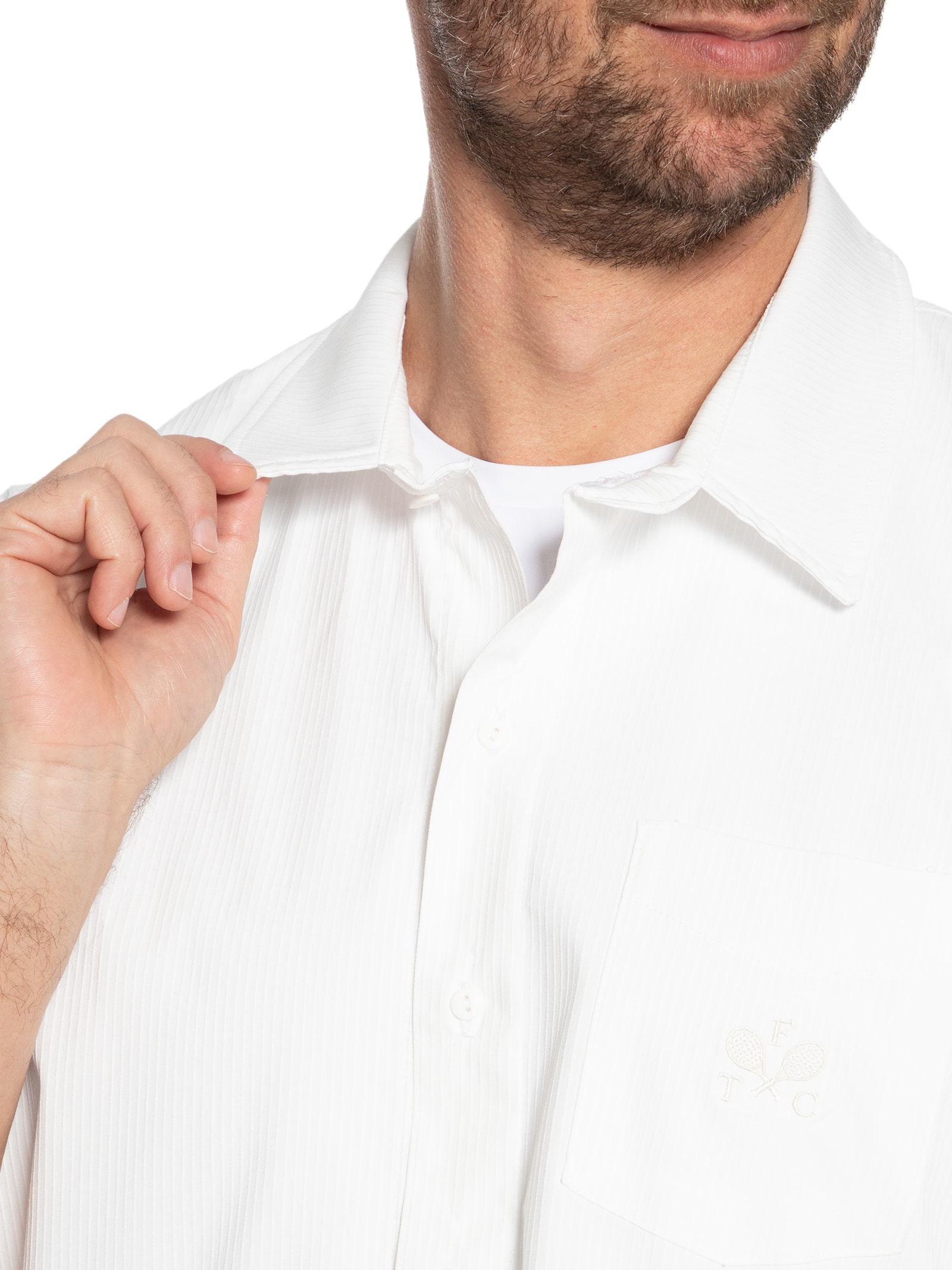 Camisa Masculina Fila Tennis Club Branco Fila